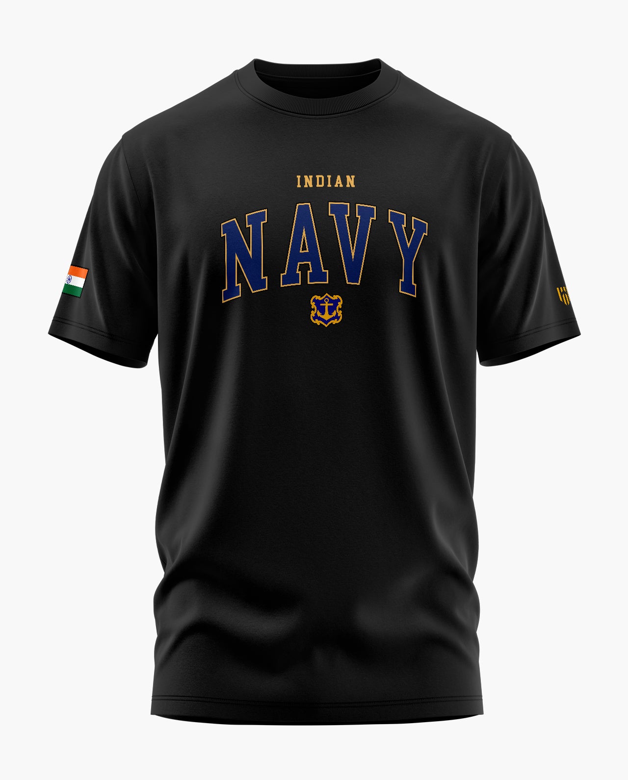 Indian Navy Spirit Signature LuxeSoft Cotton T-Shirt