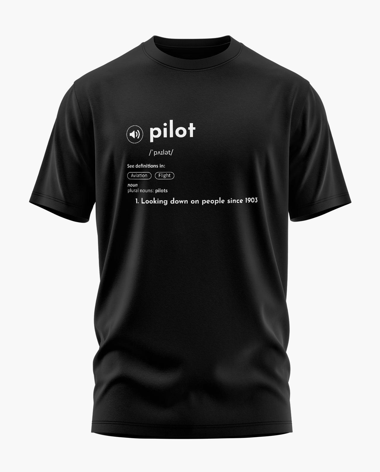 Definition of a Pilot Signature LuxeSoft Cotton T-Shirt