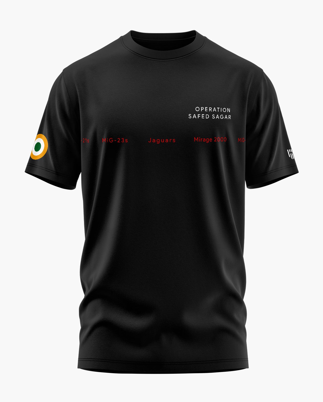 OP.Safed Sagar Aircraft Signature LuxeSoft Cotton T-Shirt