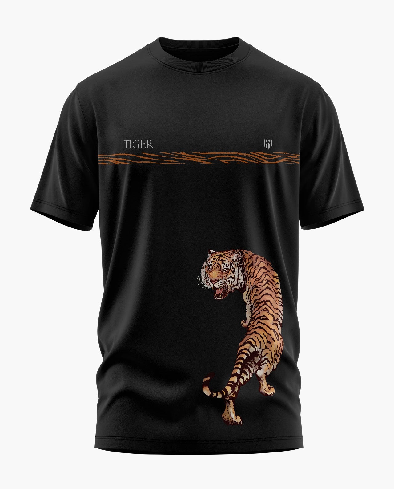 Tiger Stripe Signature LuxeSoft Cotton T-Shirt - CS