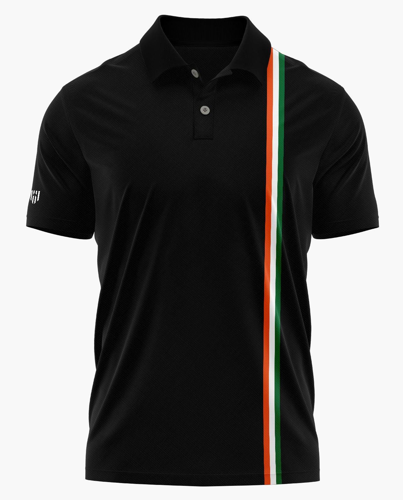 India Vertical Polo T-Shirt - CS