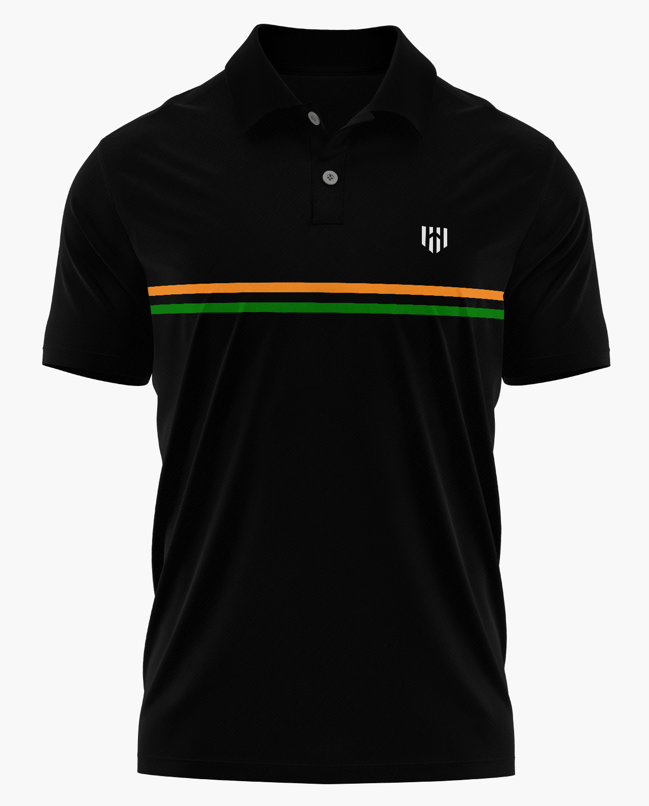 Deployed India Stripe Polo T-Shirt - CS