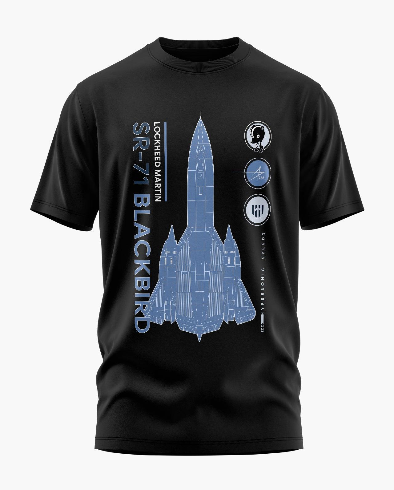 SR71 Blackbird Signature LuxeSoft Cotton T-Shirt - CS