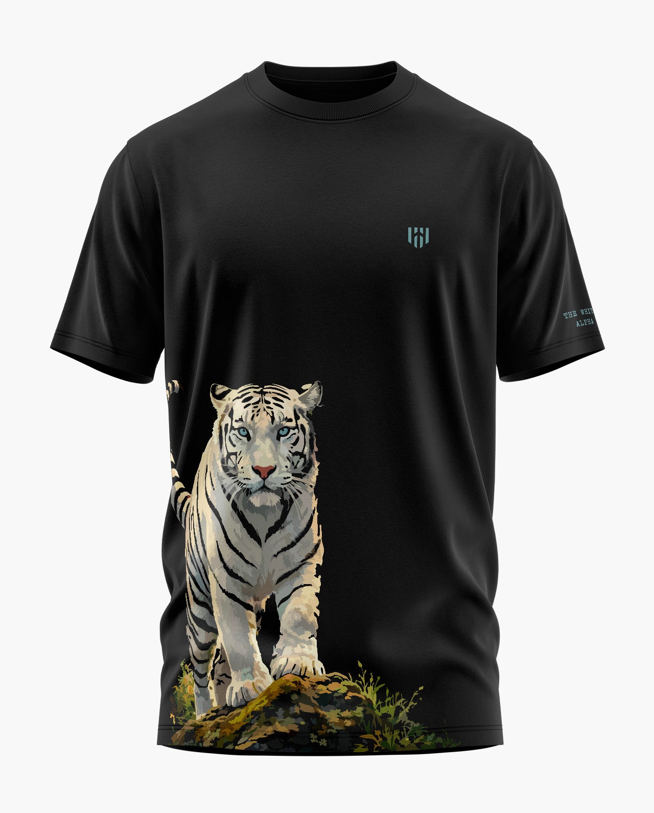 The White Alpha LuxeSoft Cotton T-Shirt