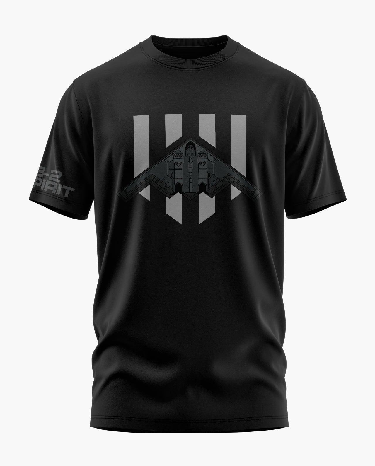 B-2 SPIRIT STEALTH BOMBER Signature LuxeSoft Cotton T-Shirt