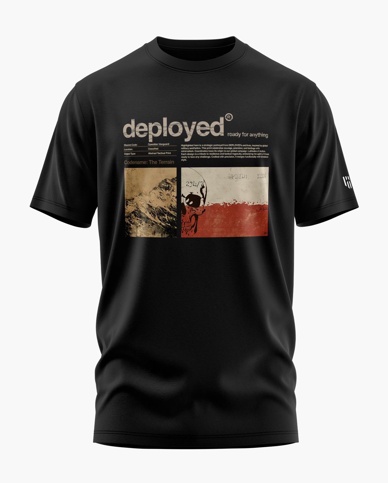 Abstraction Military Edition Signature LuxeSoft Cotton T-Shirt