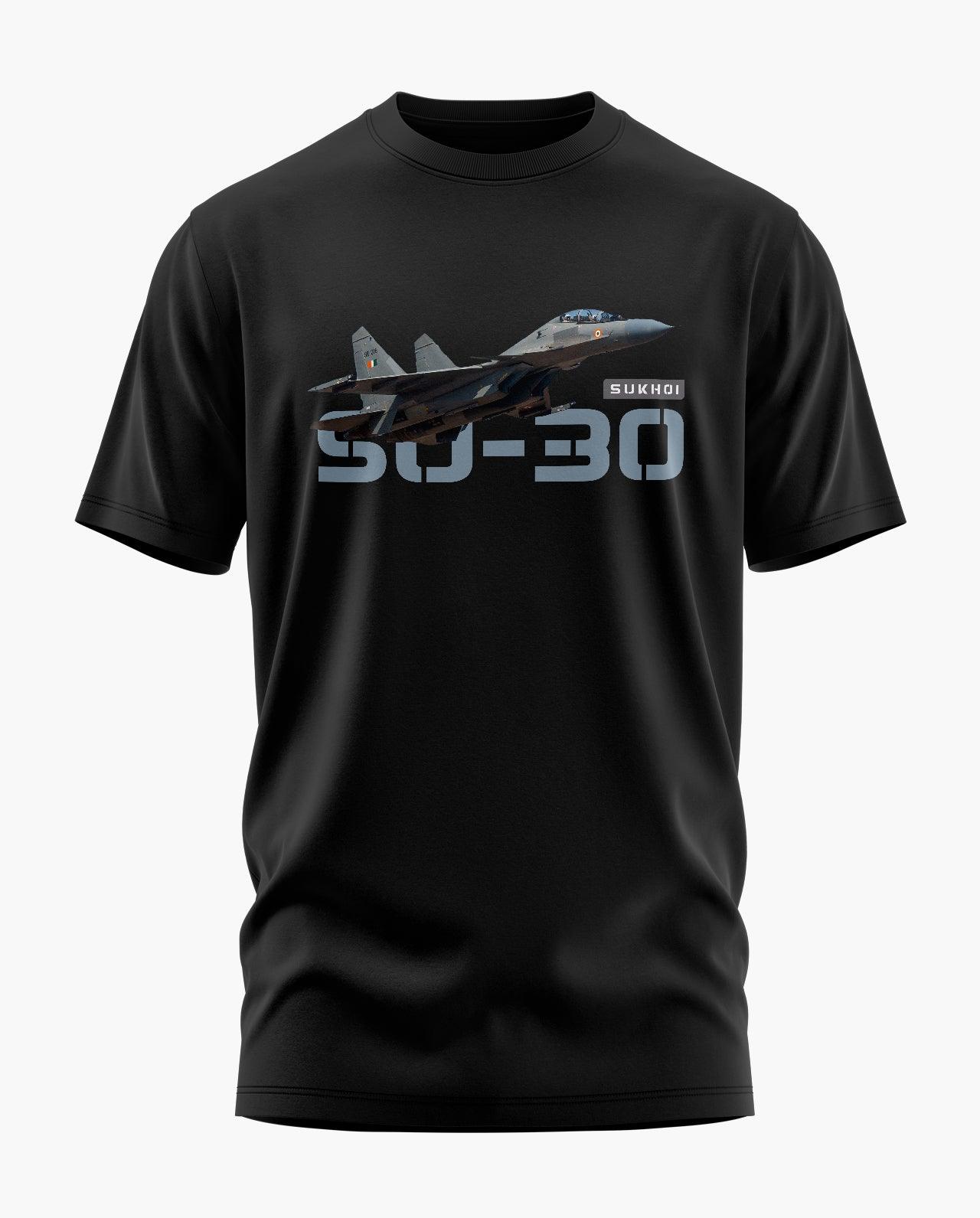 Sukhoi Su-30 Signature LuxeSoft Cotton T-Shirt - CS