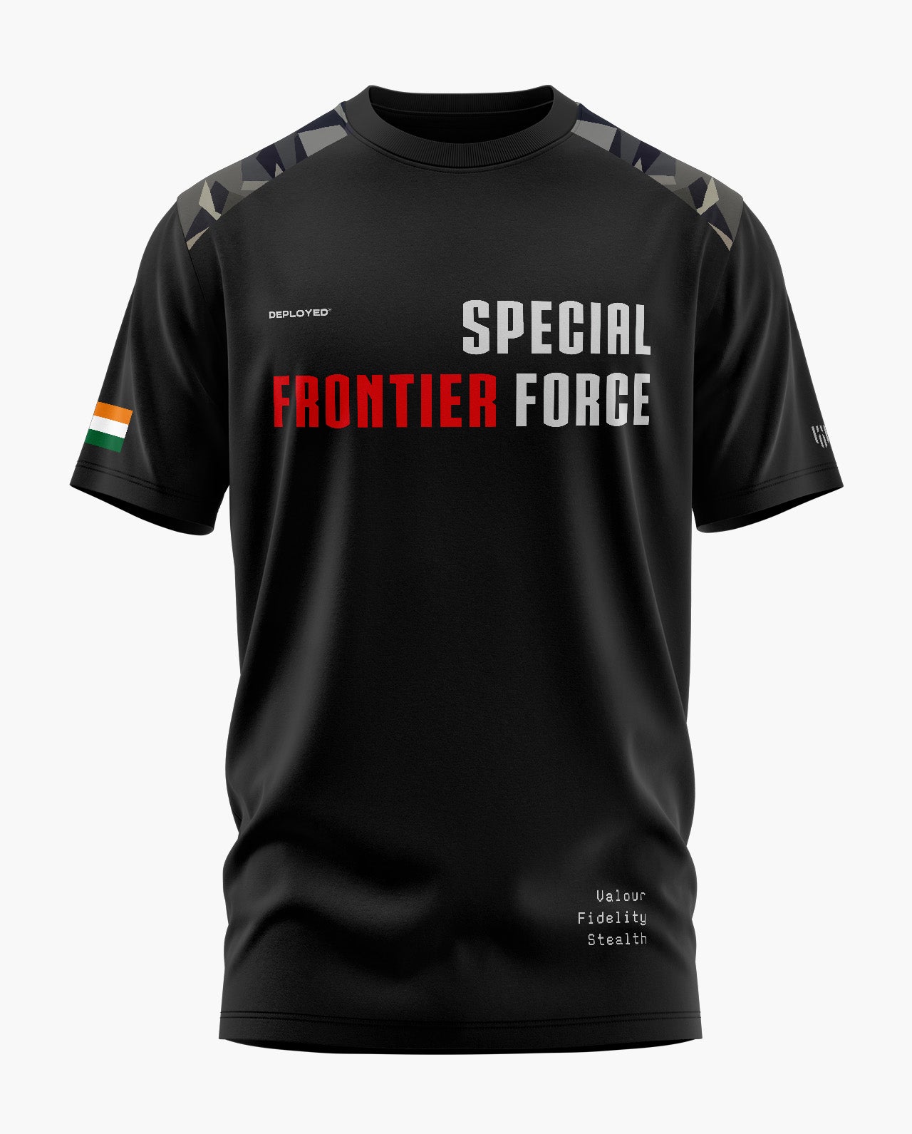 Special Frontier Force Motto Signature LuxeSoft Cotton T-Shirt