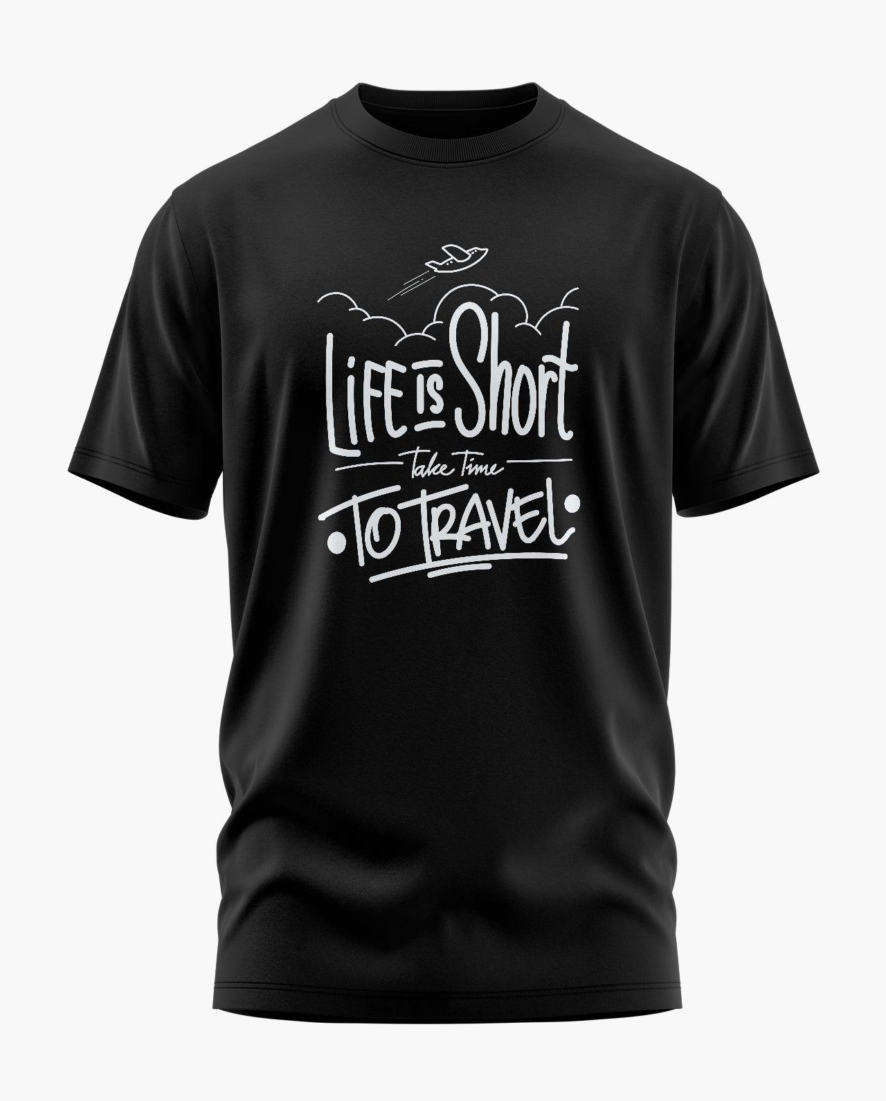 Life Is Short Signature LuxeSoft Cotton T-Shirt - CS