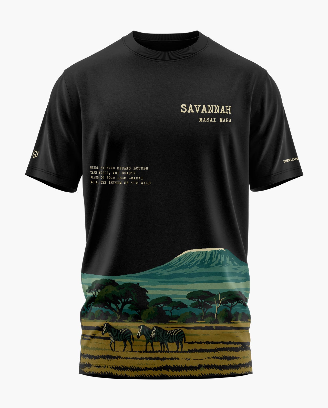 SAVANNAH MASAI MARA Signature LuxeSoft Cotton T-Shirt