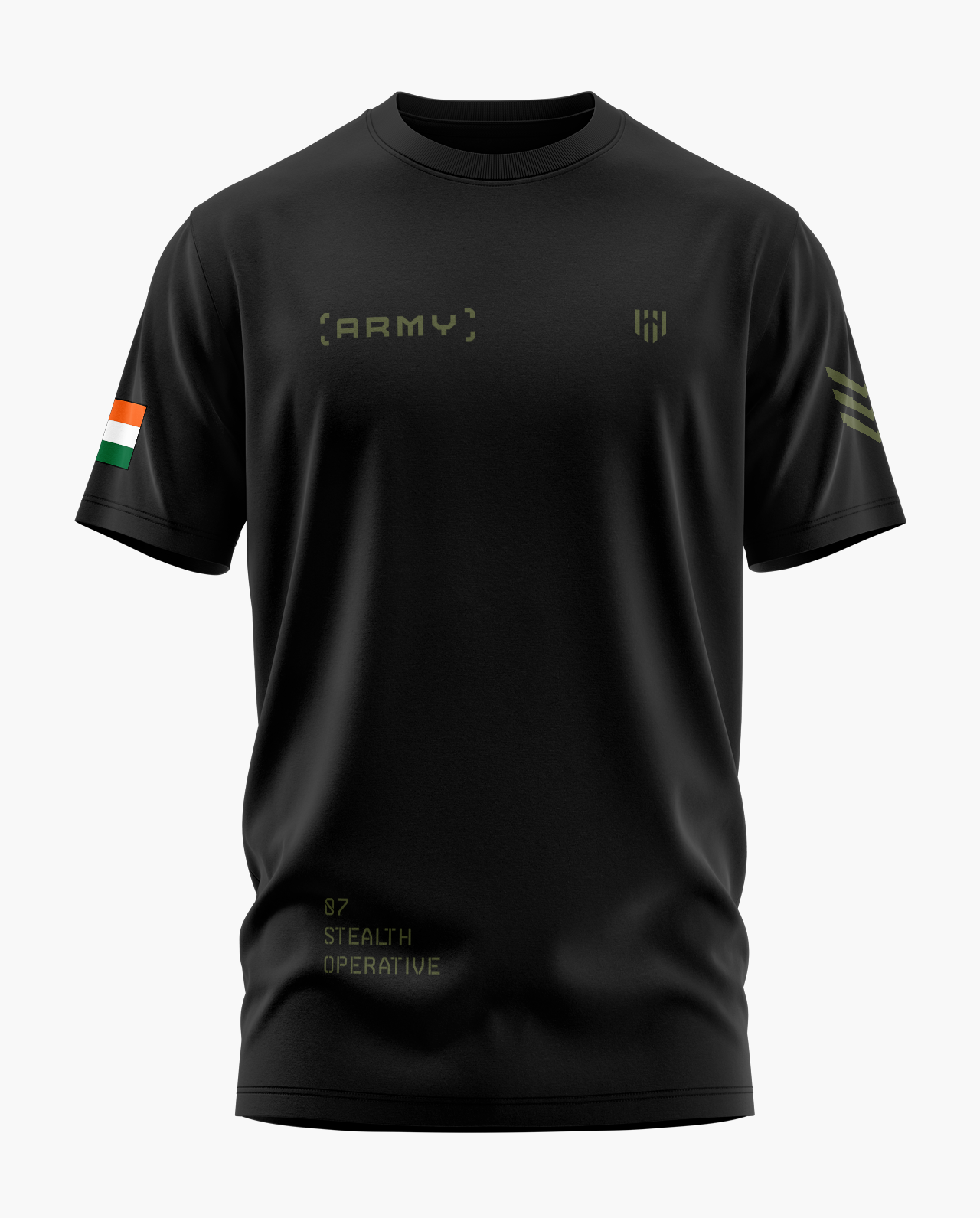 ARMY OPERATIVE Signature LuxeSoft Cotton T-Shirt