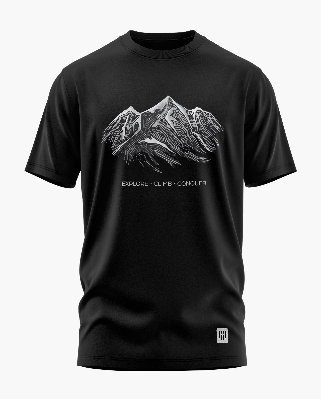 EXPLORE. CLIMB. CONQUER Signature LuxeSoft Cotton T-Shirt - CS
