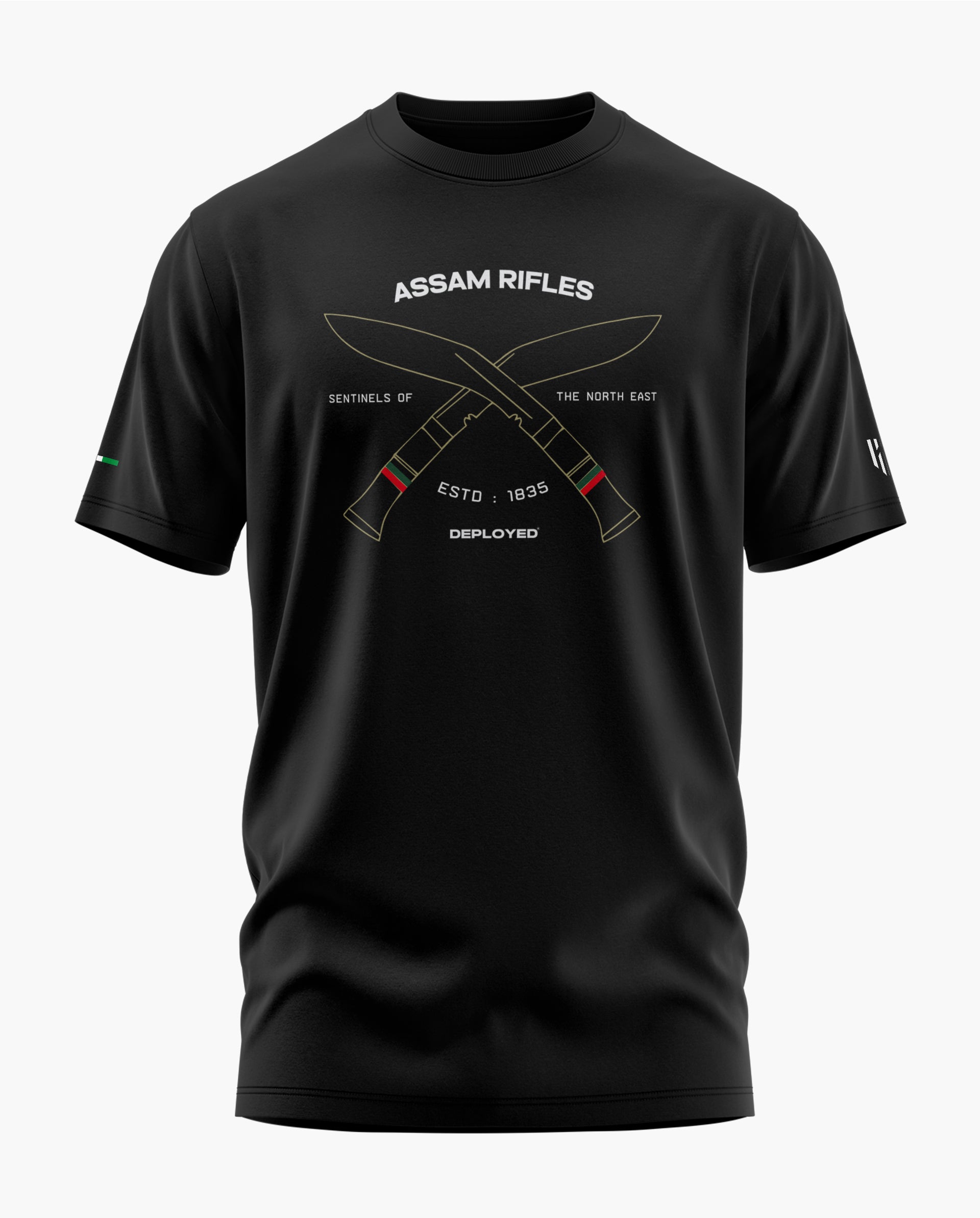 Assam Rifles Prestige Signature LuxeSoft Cotton T-Shirt