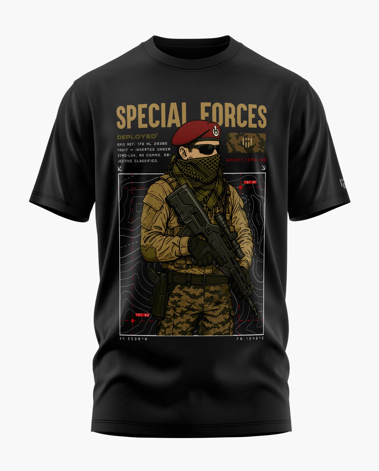 Ghost Ops SF Signature LuxeSoft Cotton T-Shirt