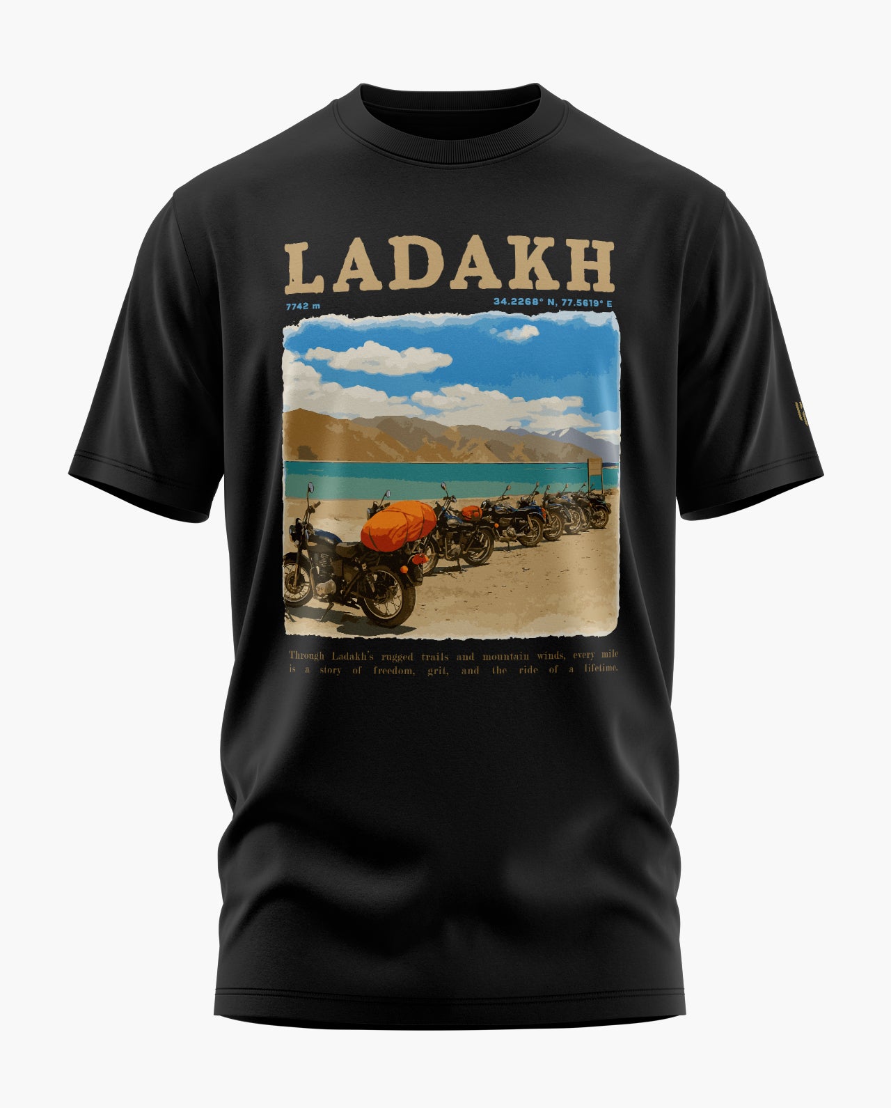 Ladakh Trails Signature LuxeSoft Cotton T-Shirt
