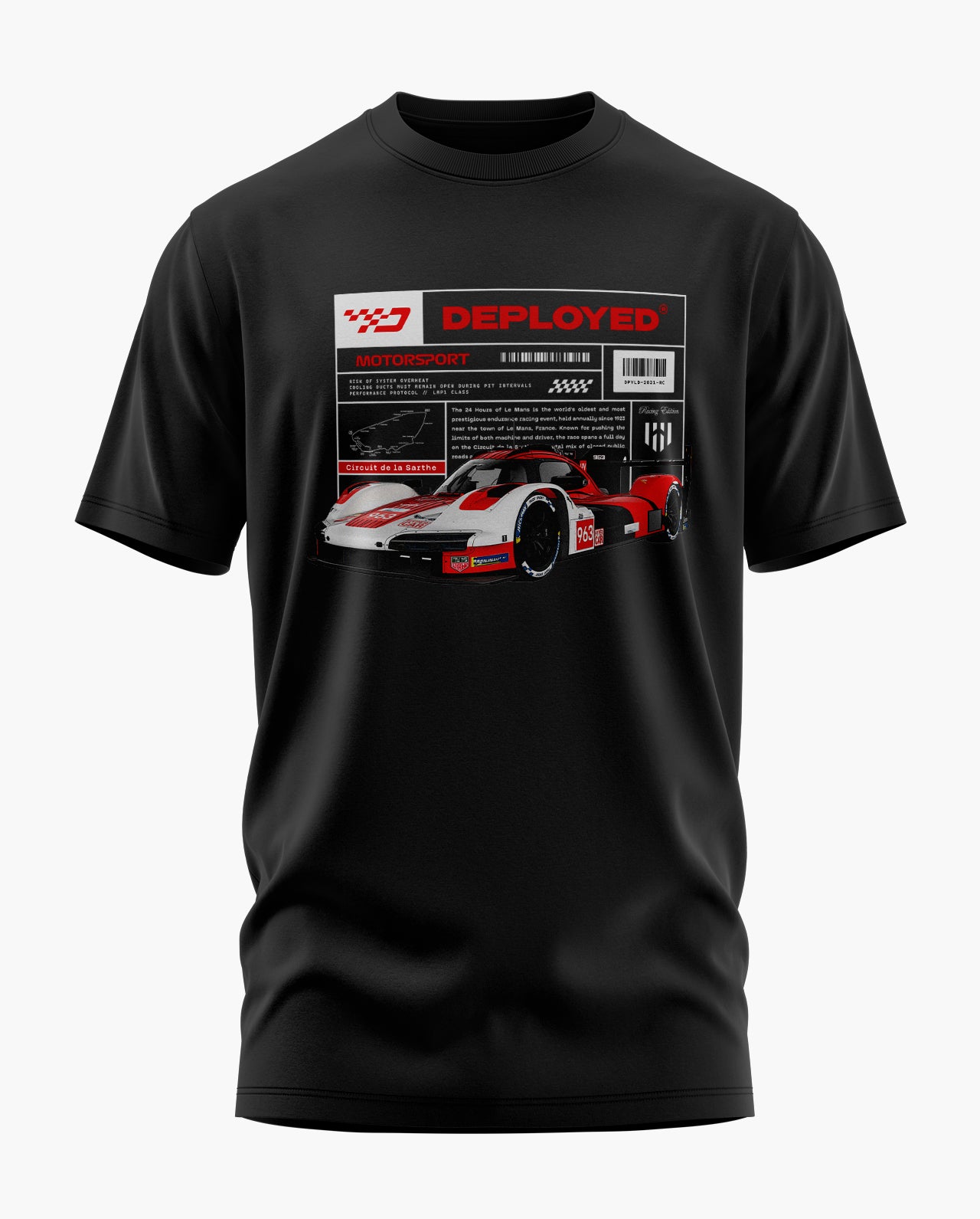 Deployed Le Mans Signature LuxeSoft Cotton T-Shirt