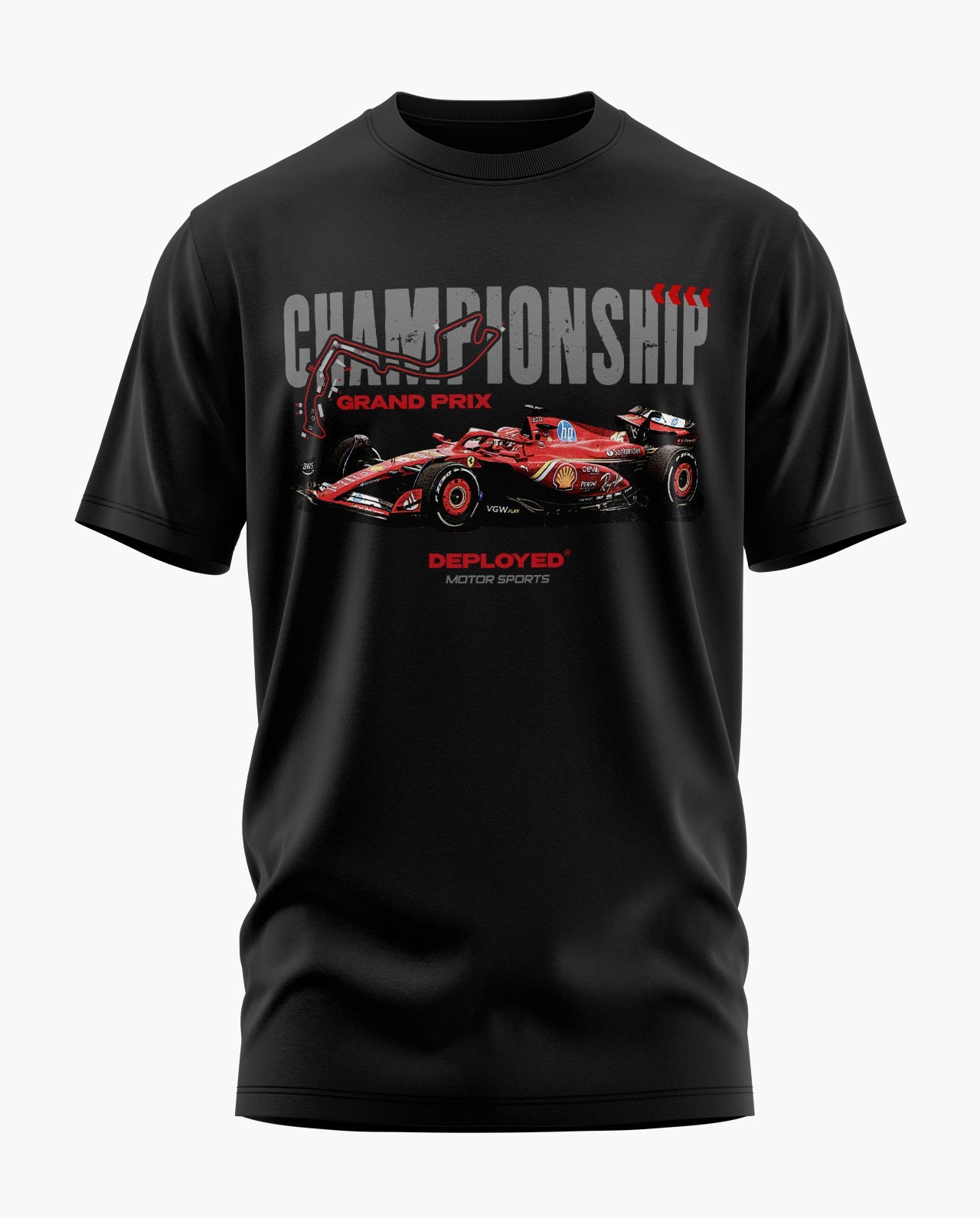 Champions Grand Prix Signature LuxeSoft Cotton T-Shirt - CS