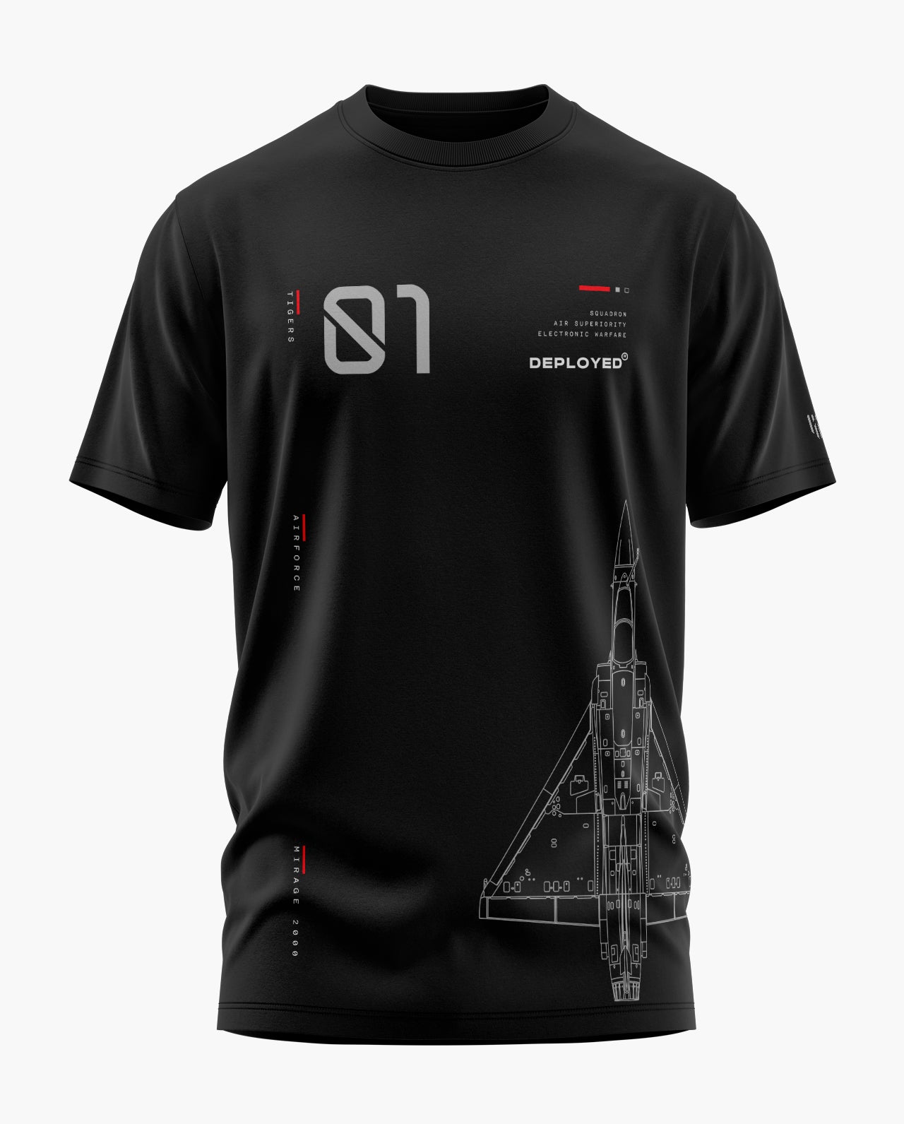IAF 01 Tactical Signature LuxeSoft Cotton T-Shirt