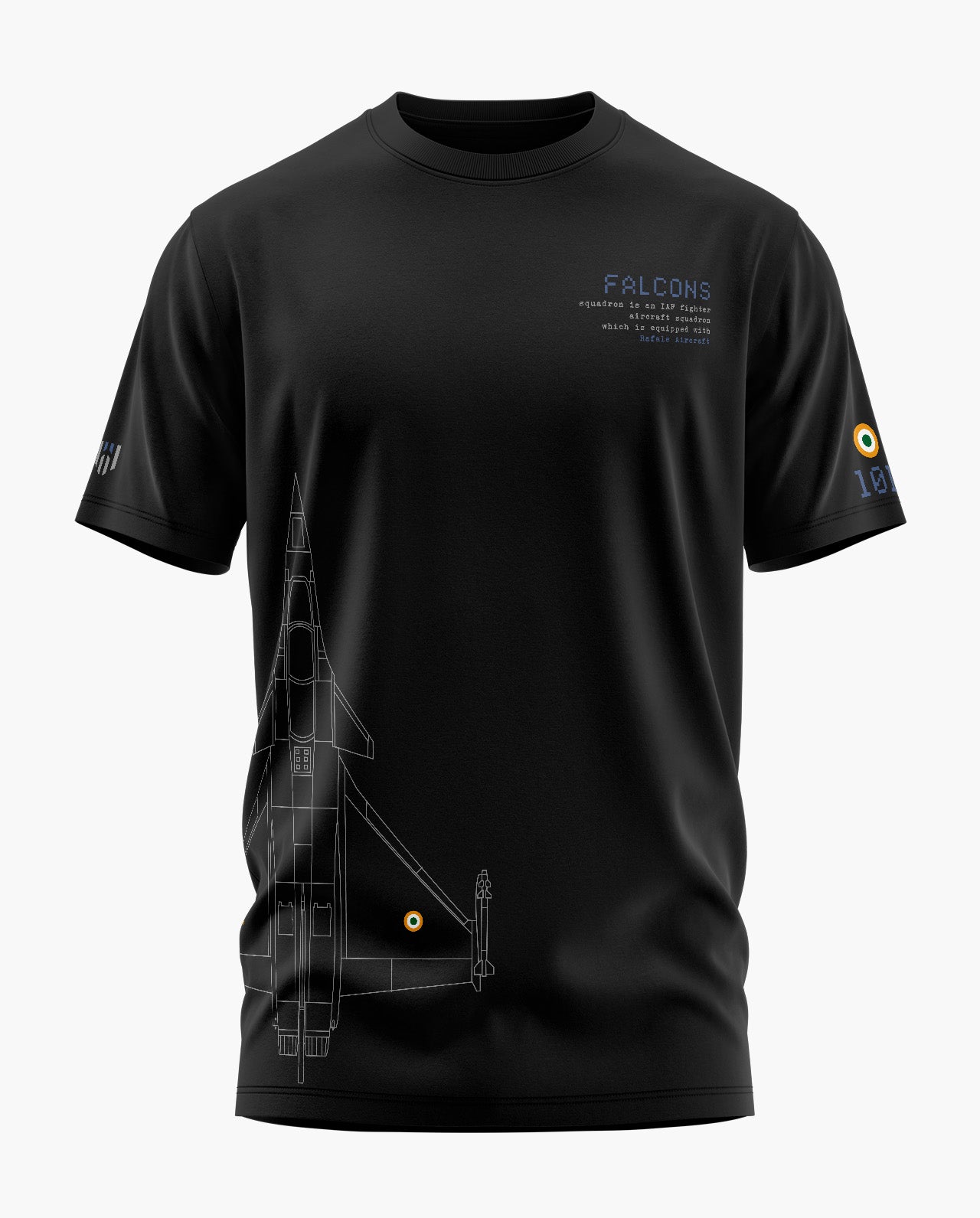 101 falcons Signature LuxeSoft Cotton T-Shirt