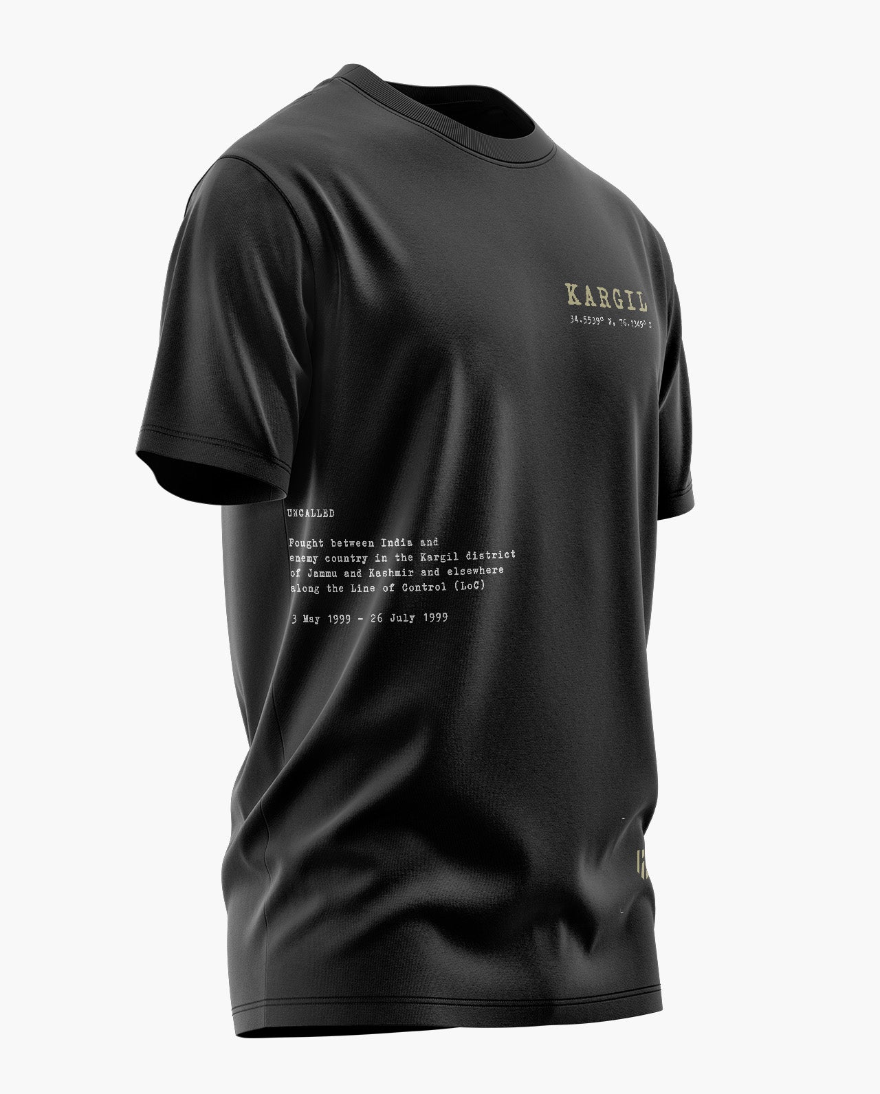 KARGIL War 1999 Signature LuxeSoft Cotton T-Shirt