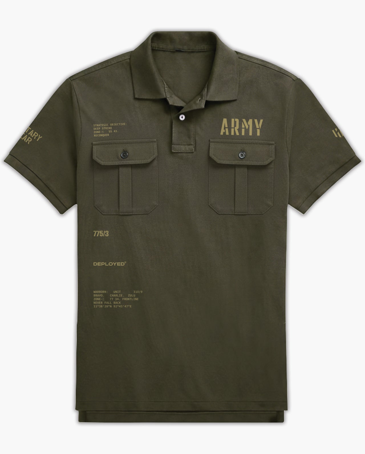 Army Unit Cargo Polo T-Shirt