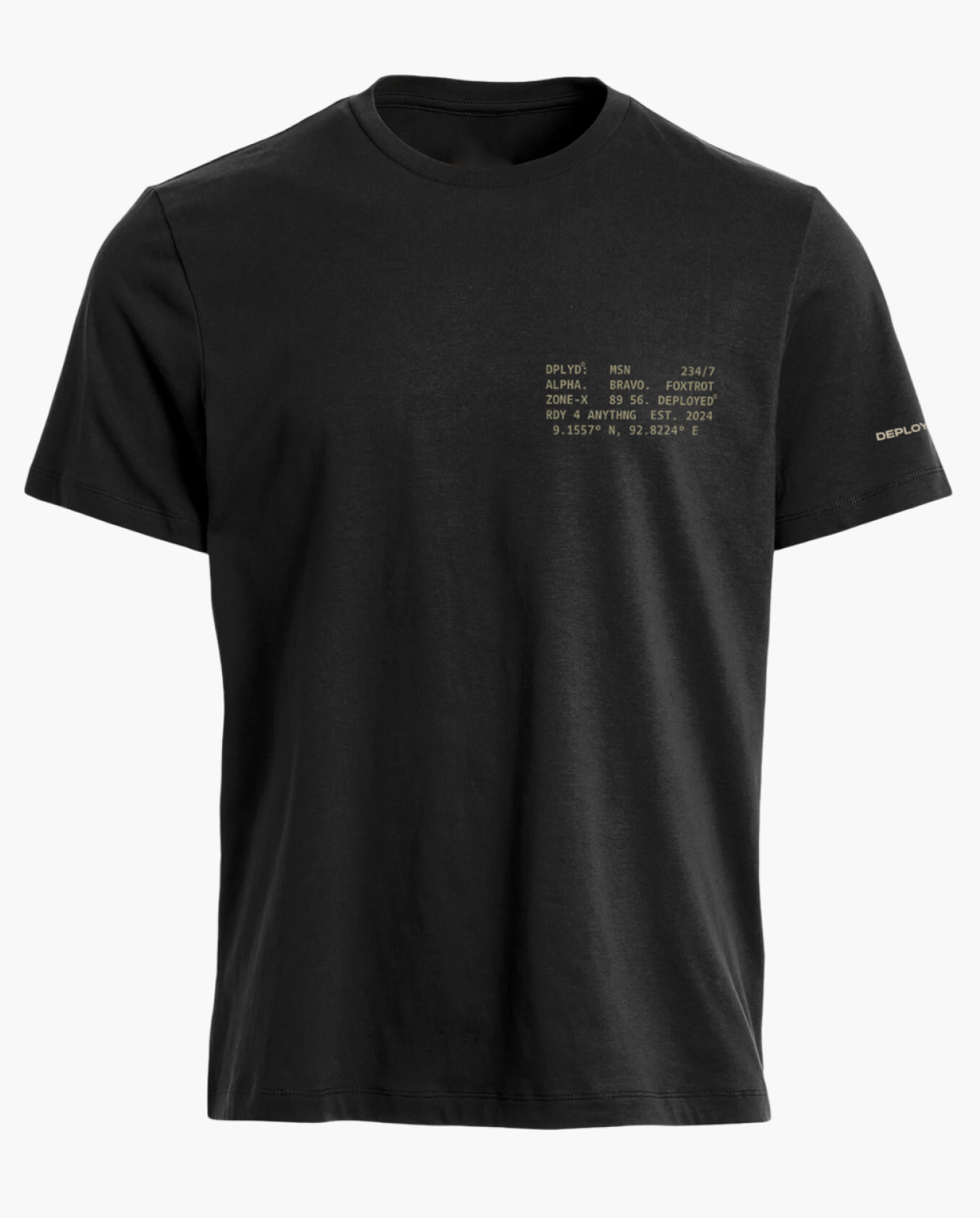 Deployed Comms Signature LuxeSoft Tencel T-Shirt