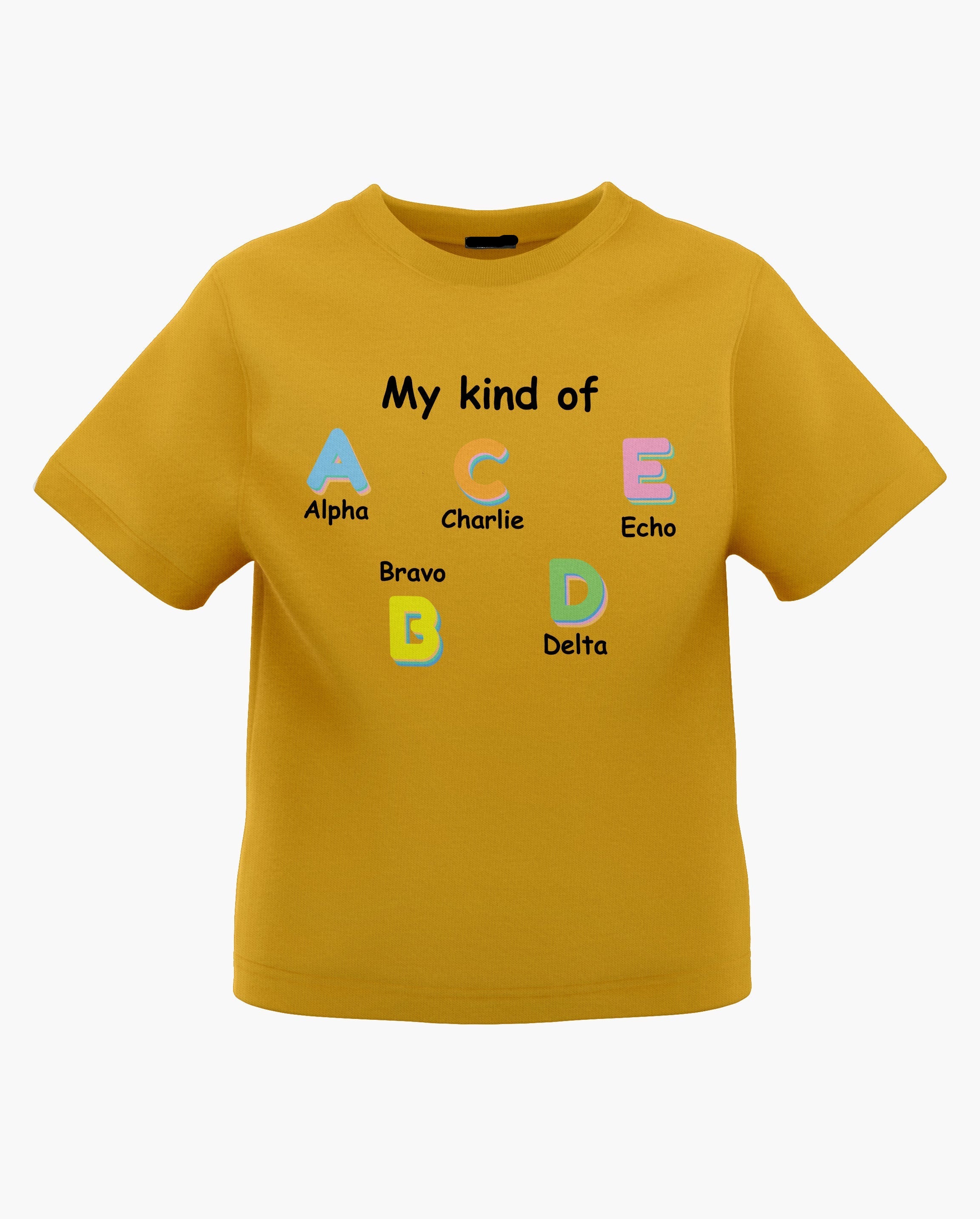Pilot's Alphabet Kids T-Shirt