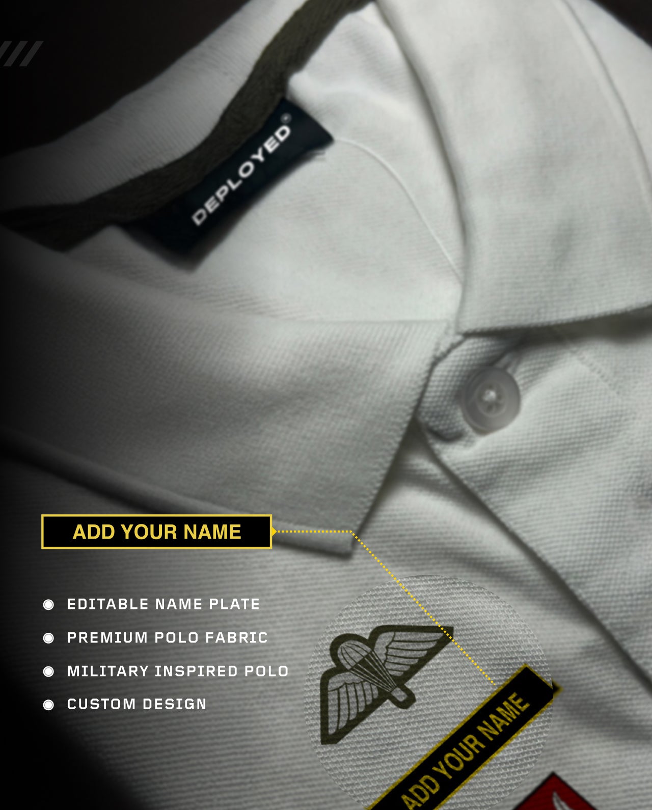 Para Commando Custom Uniform Polo T-Shirt