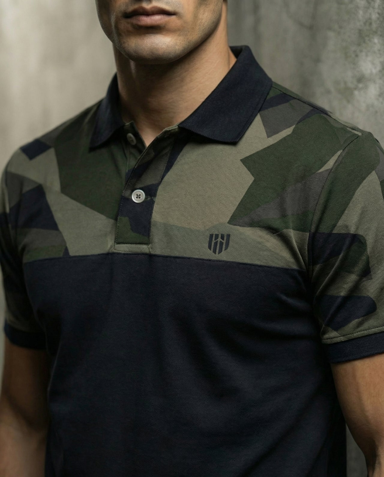 Camo Stealth Polo T-Shirt
