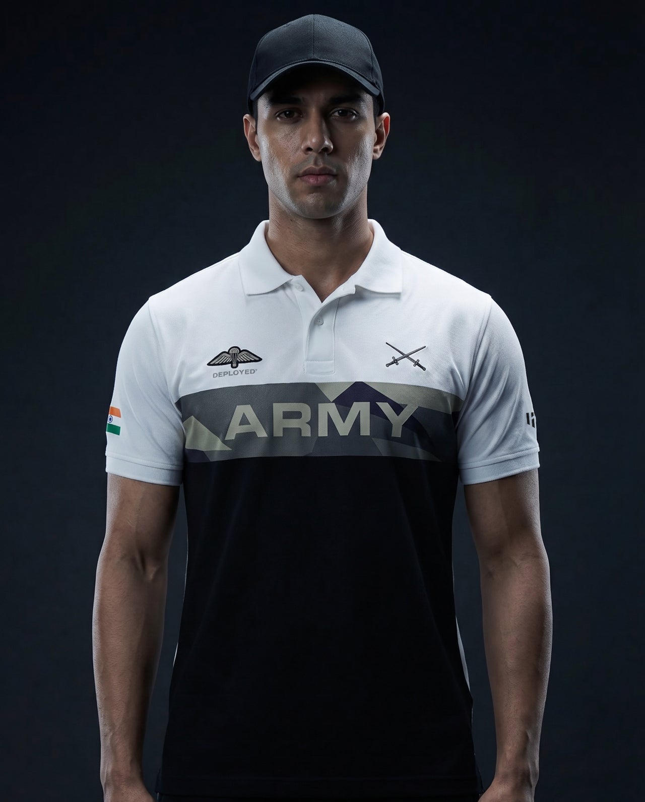 Army Camo Tactical Polo T-Shirt