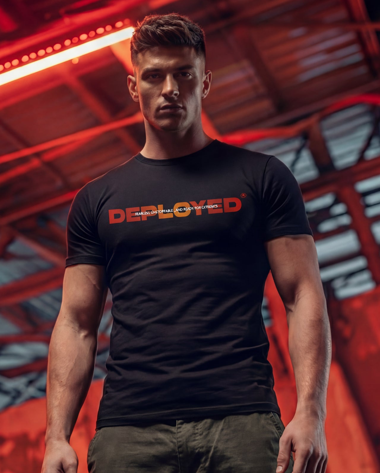 DEPLOYED Fearless Signature LuxeSoft Cotton T-Shirt