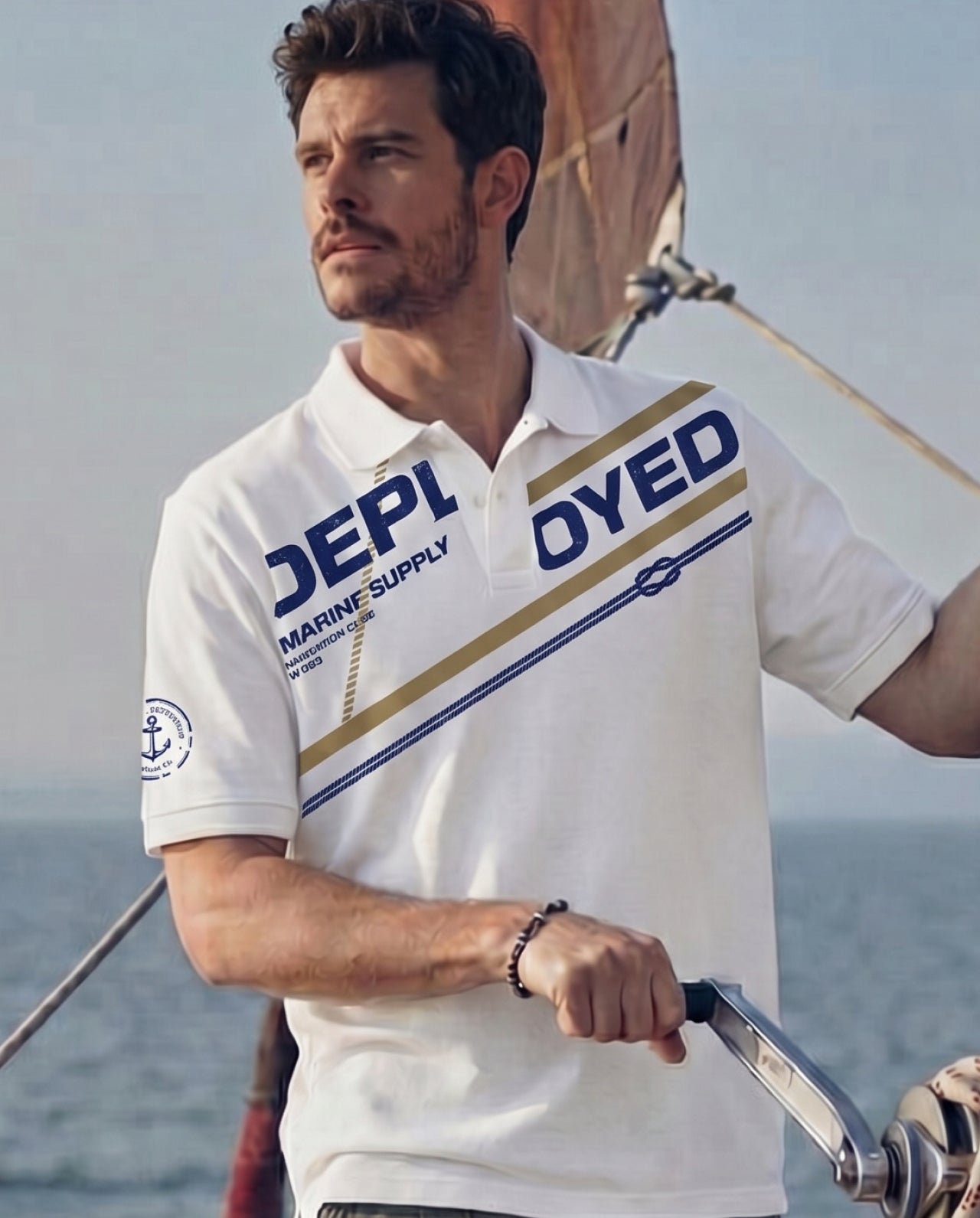 Marine Supply Polo T-Shirt