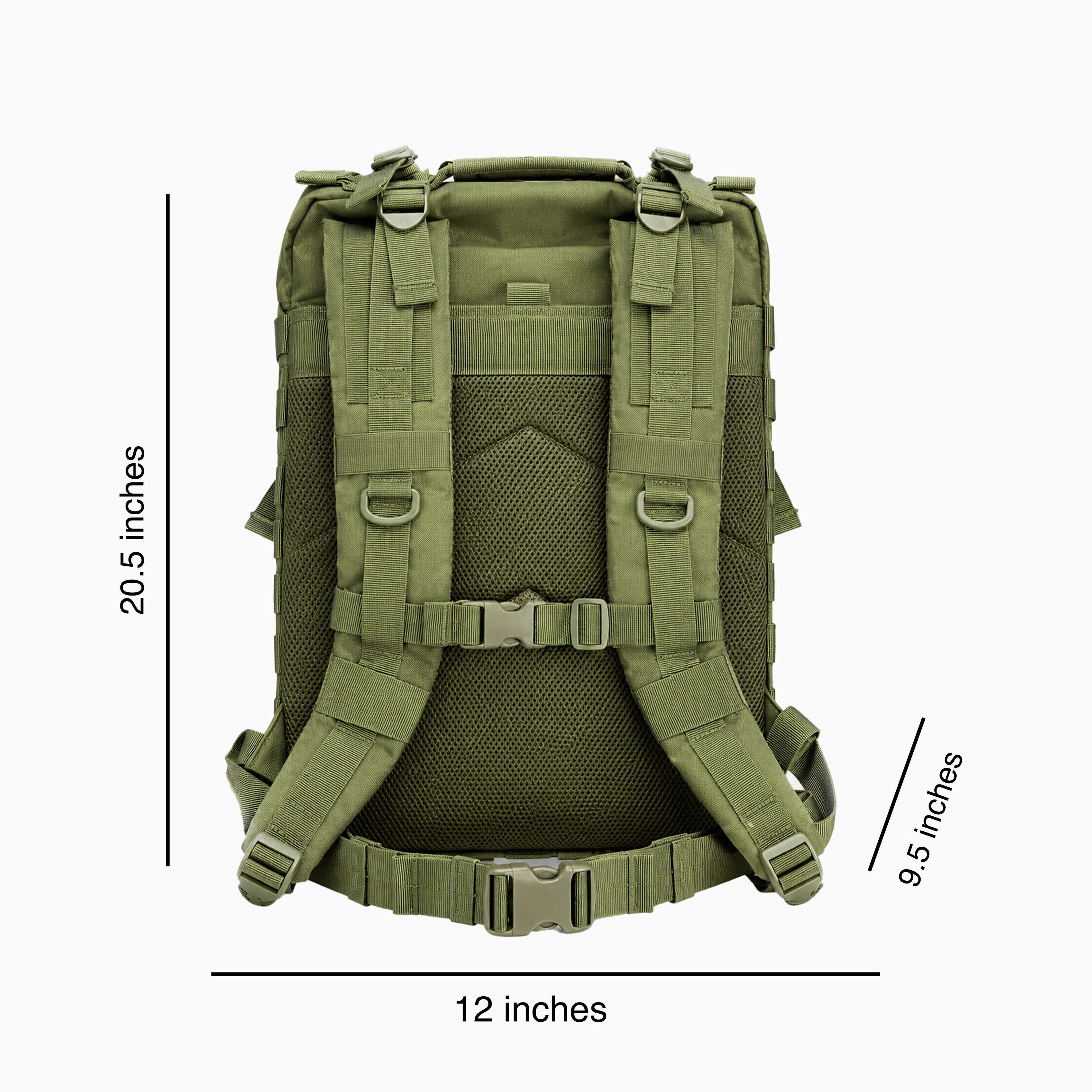 Deployed Tactical 38 Litres Bagpack