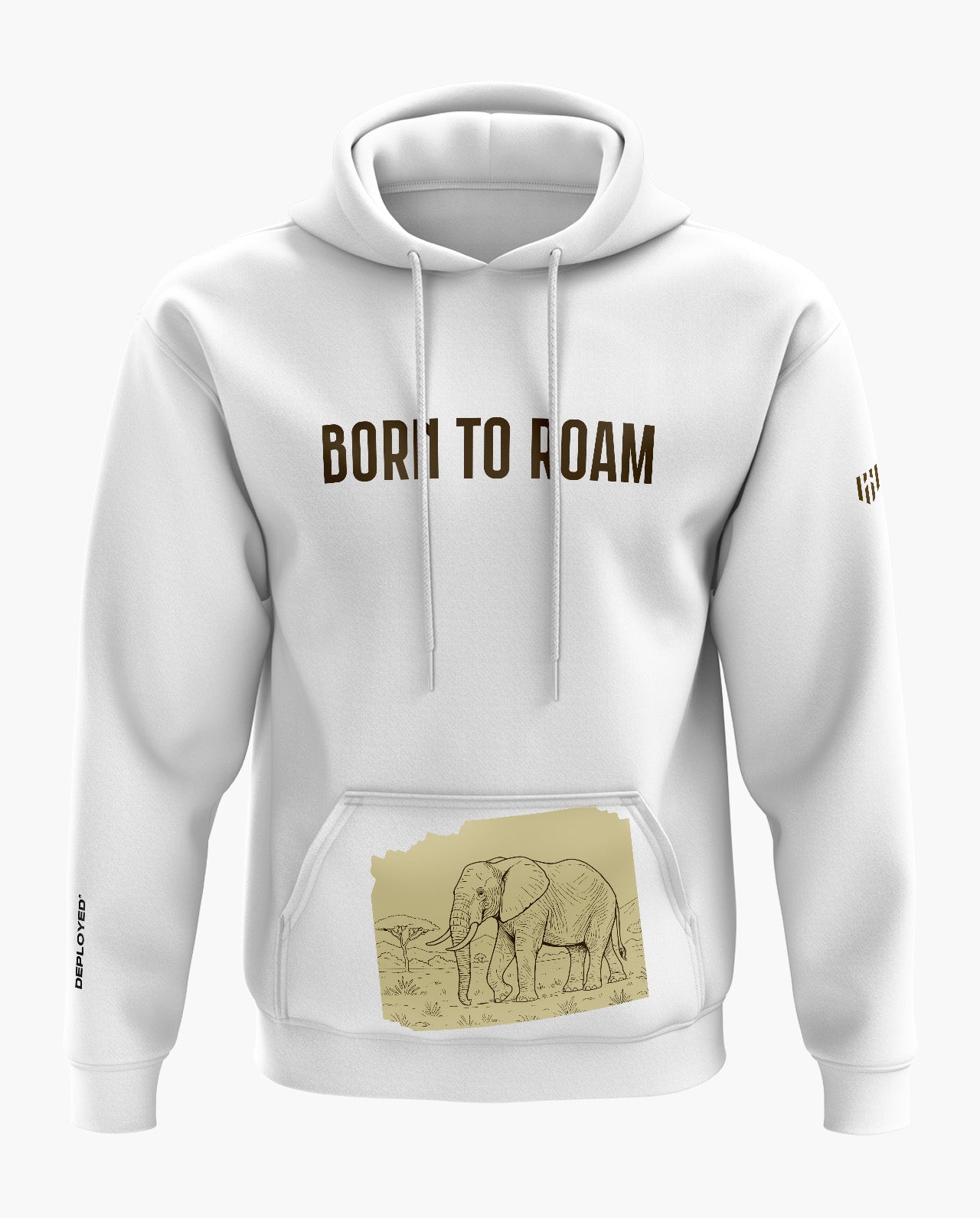 Born To Roam Snow Soft Premium Hoodie