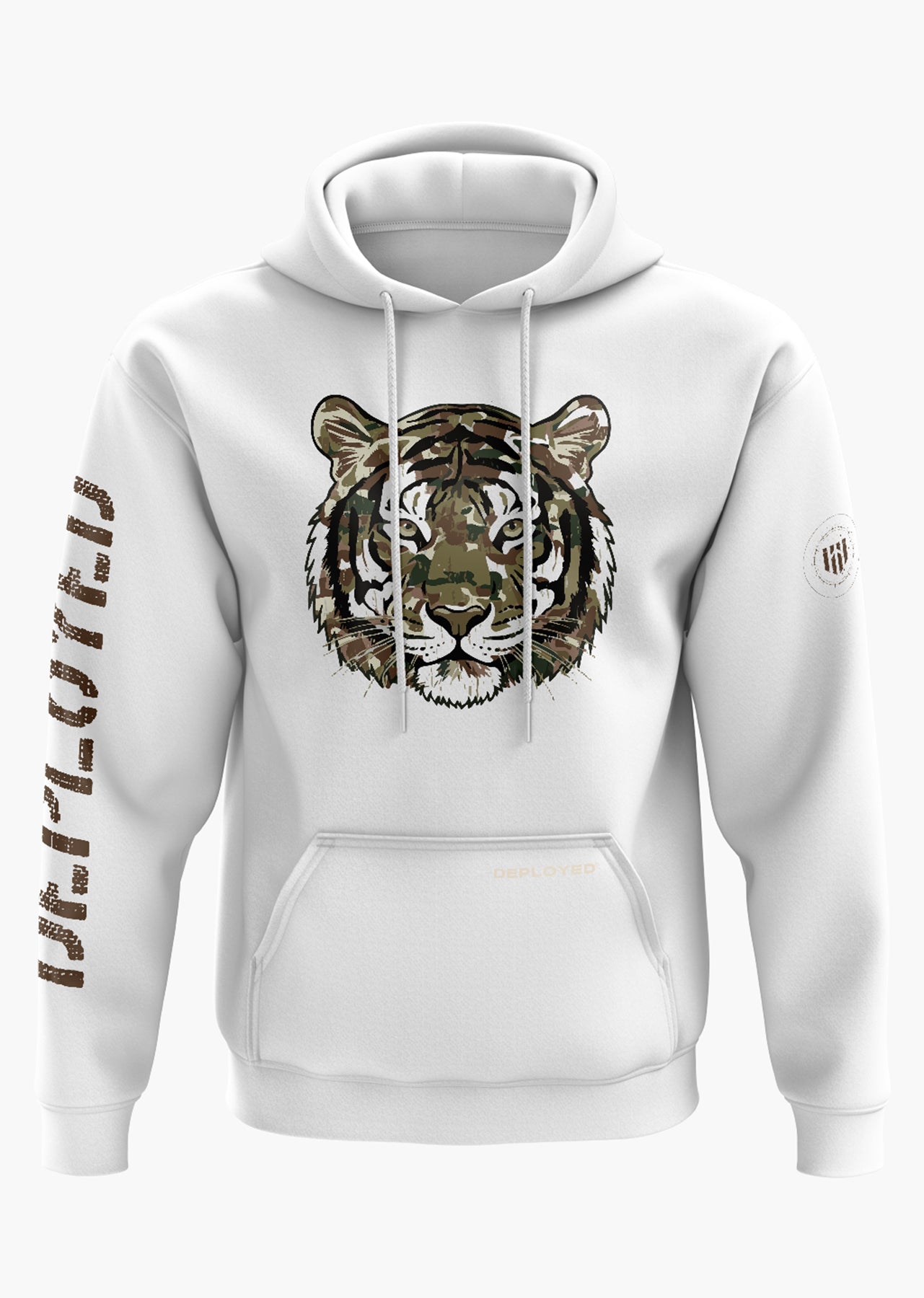 Tiger Camo Snow Soft Premium Hoodie