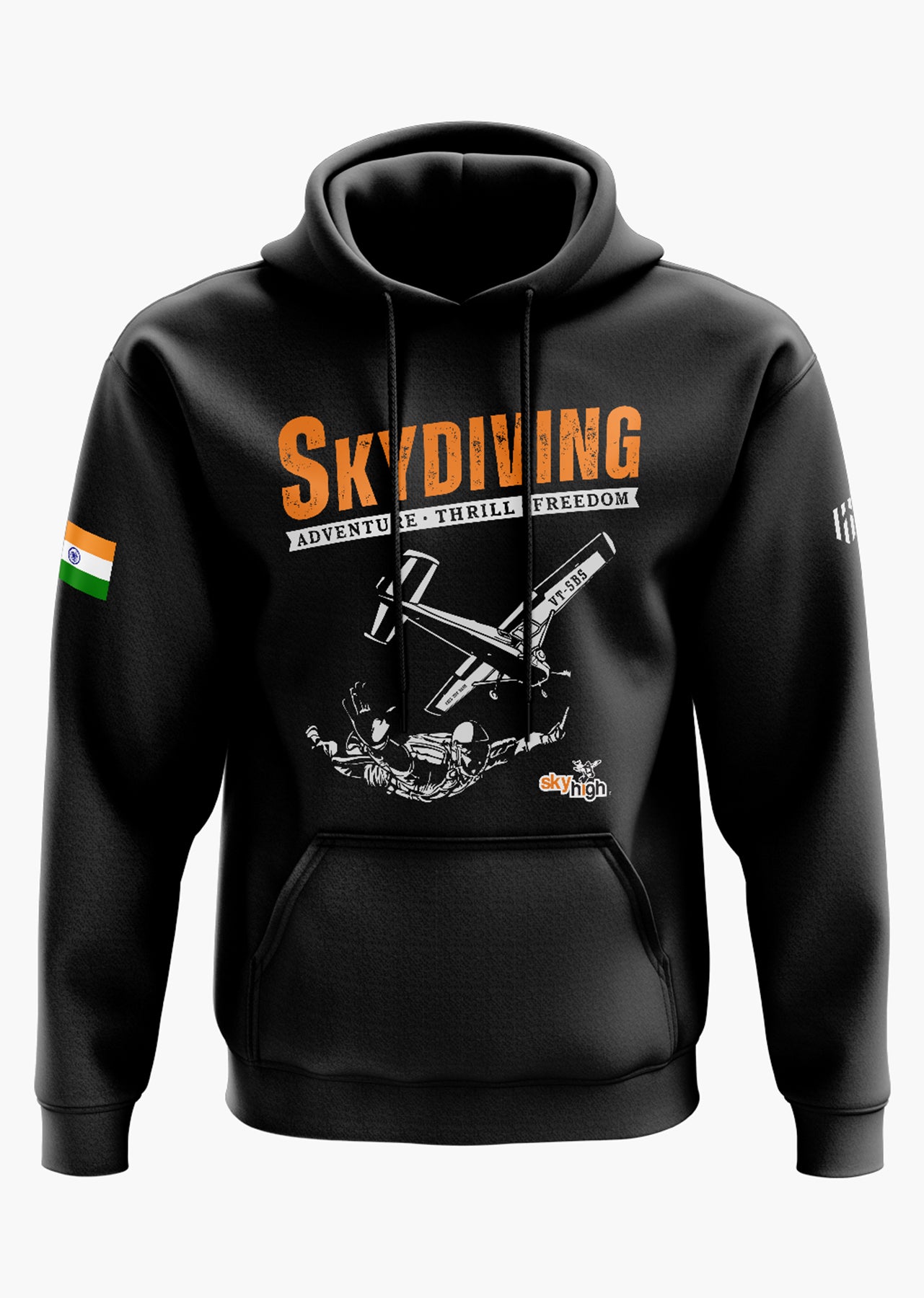 Skydiving Spirit Pride Hoodie
