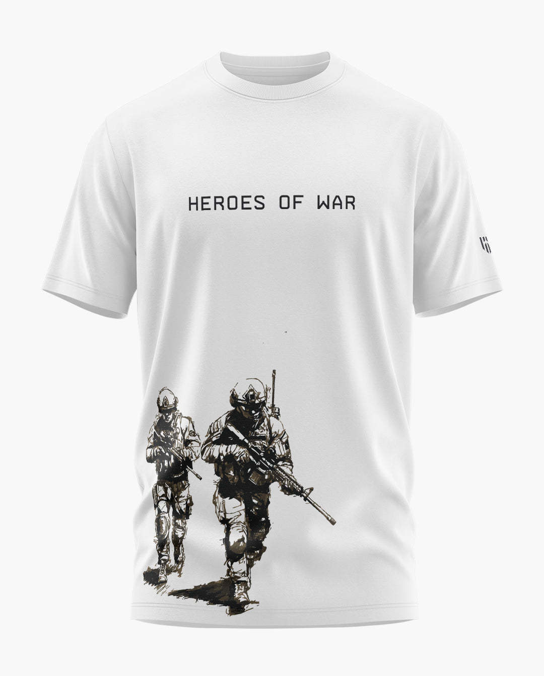 HEROES OF WAR Signature LuxeSoft Cotton T-Shirt - CS