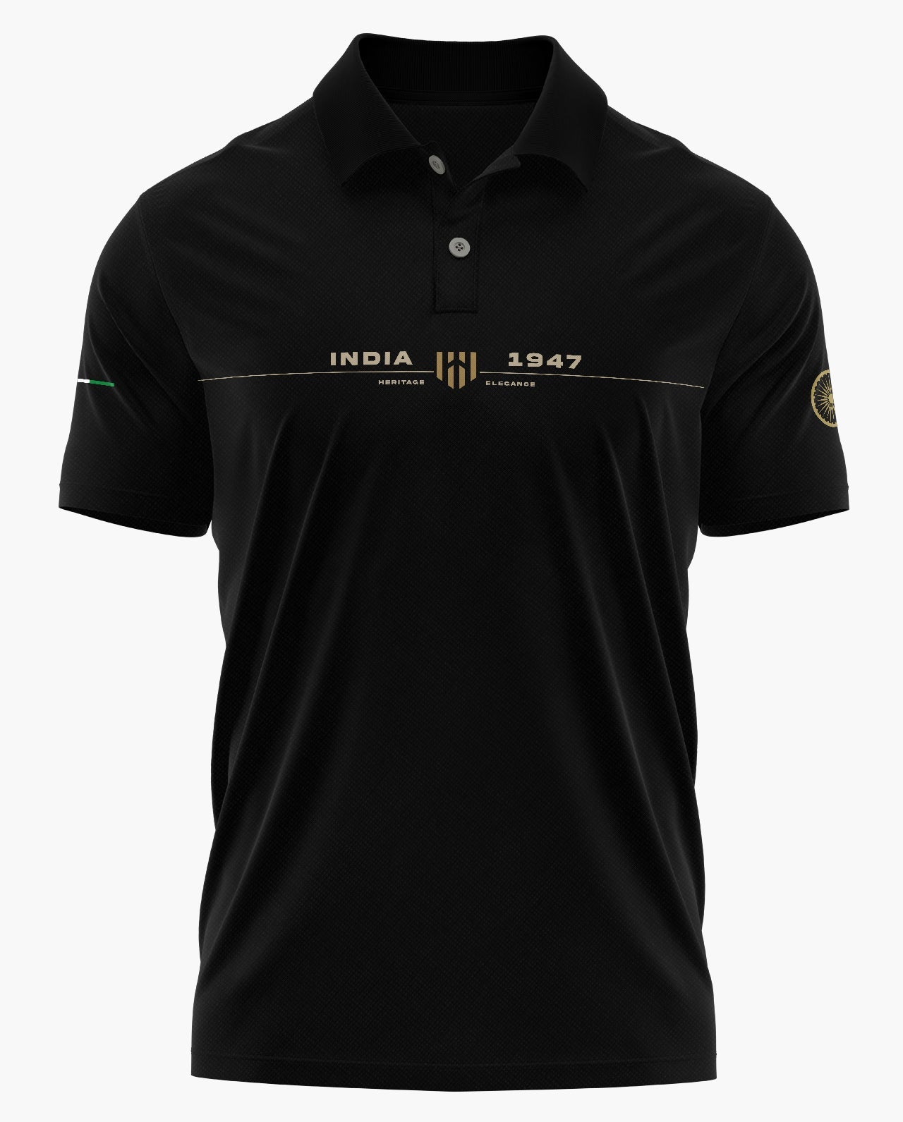 INDIA 1947 ELEGANCE Polo T-Shirt - CS