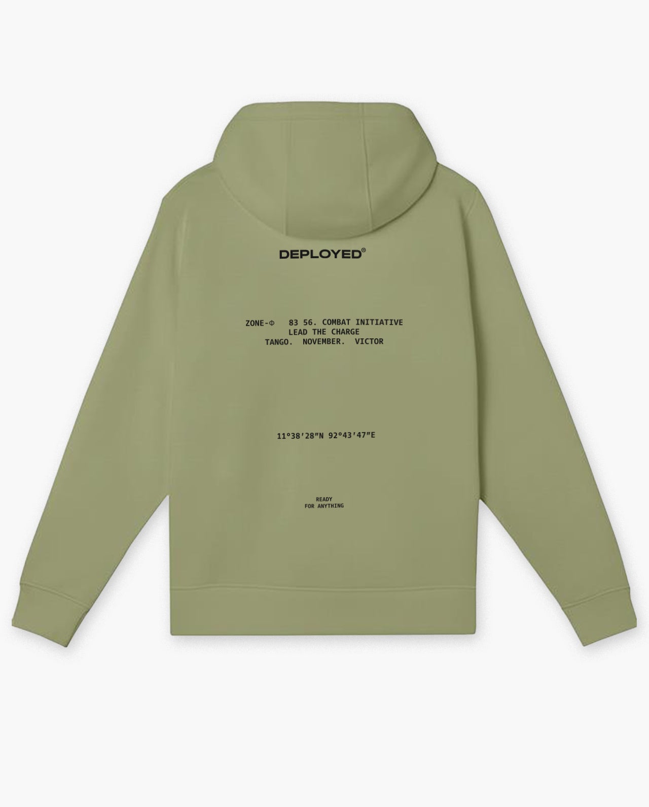 Army Unit OG Zipper Hoodie