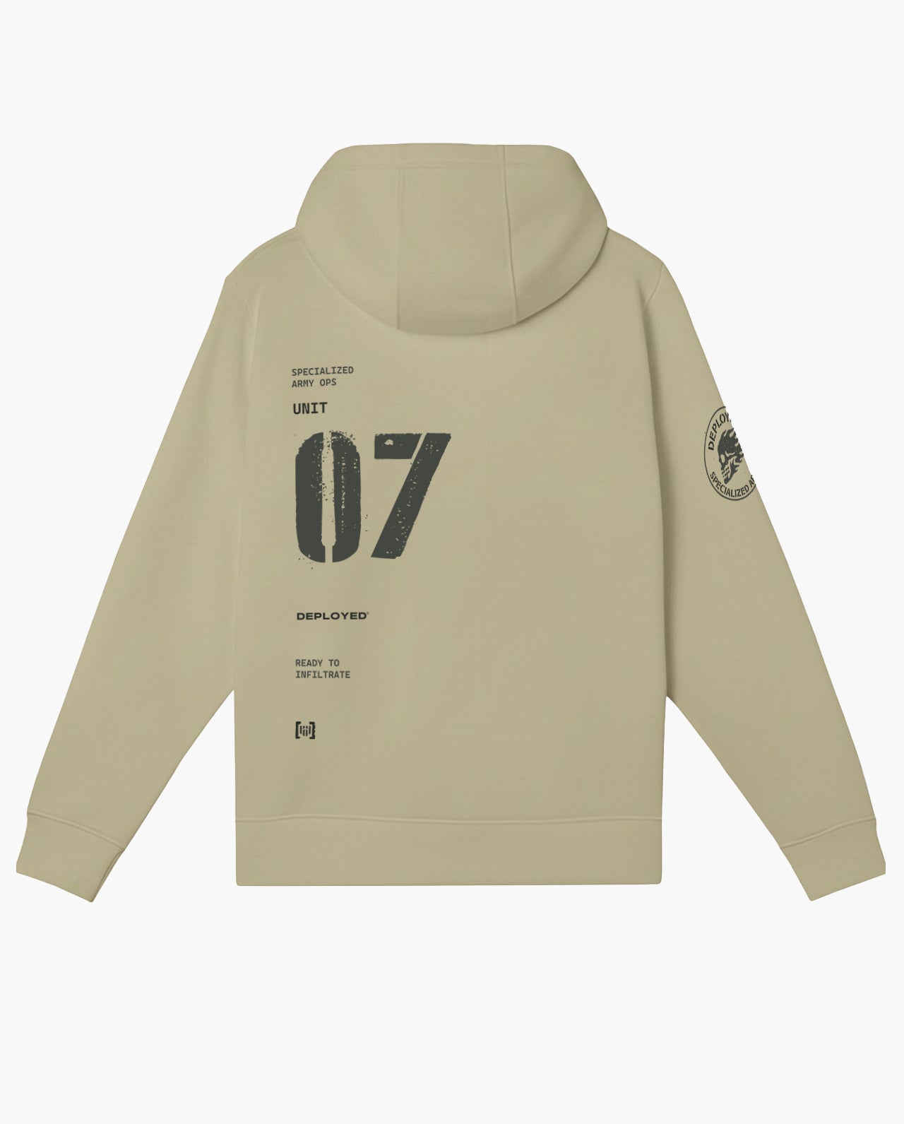 Deployed Army Unit-07 Zipper Hoodie