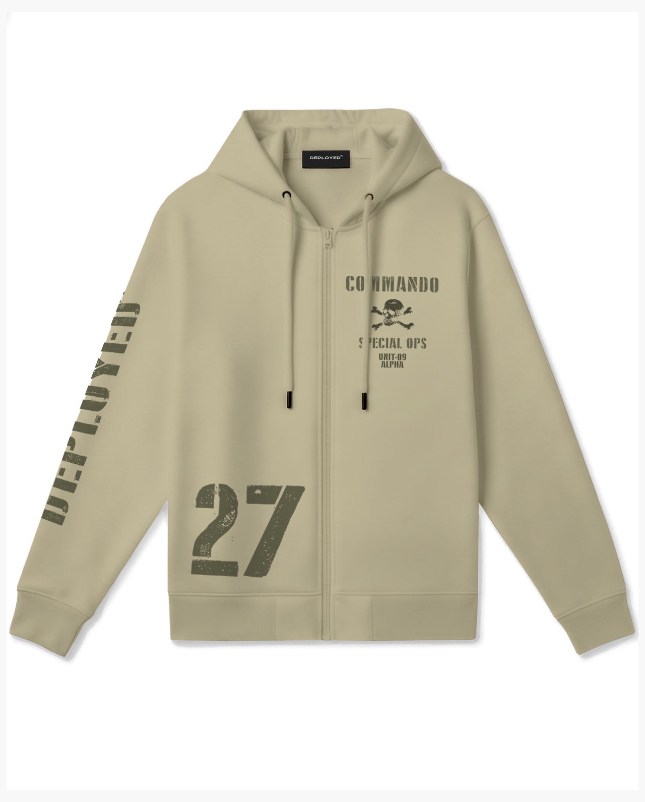 Commando Unit 27 Zipper Hoodie