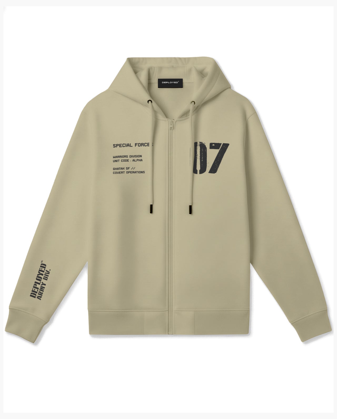 Deployed 07 Sf Zipper Hoodie