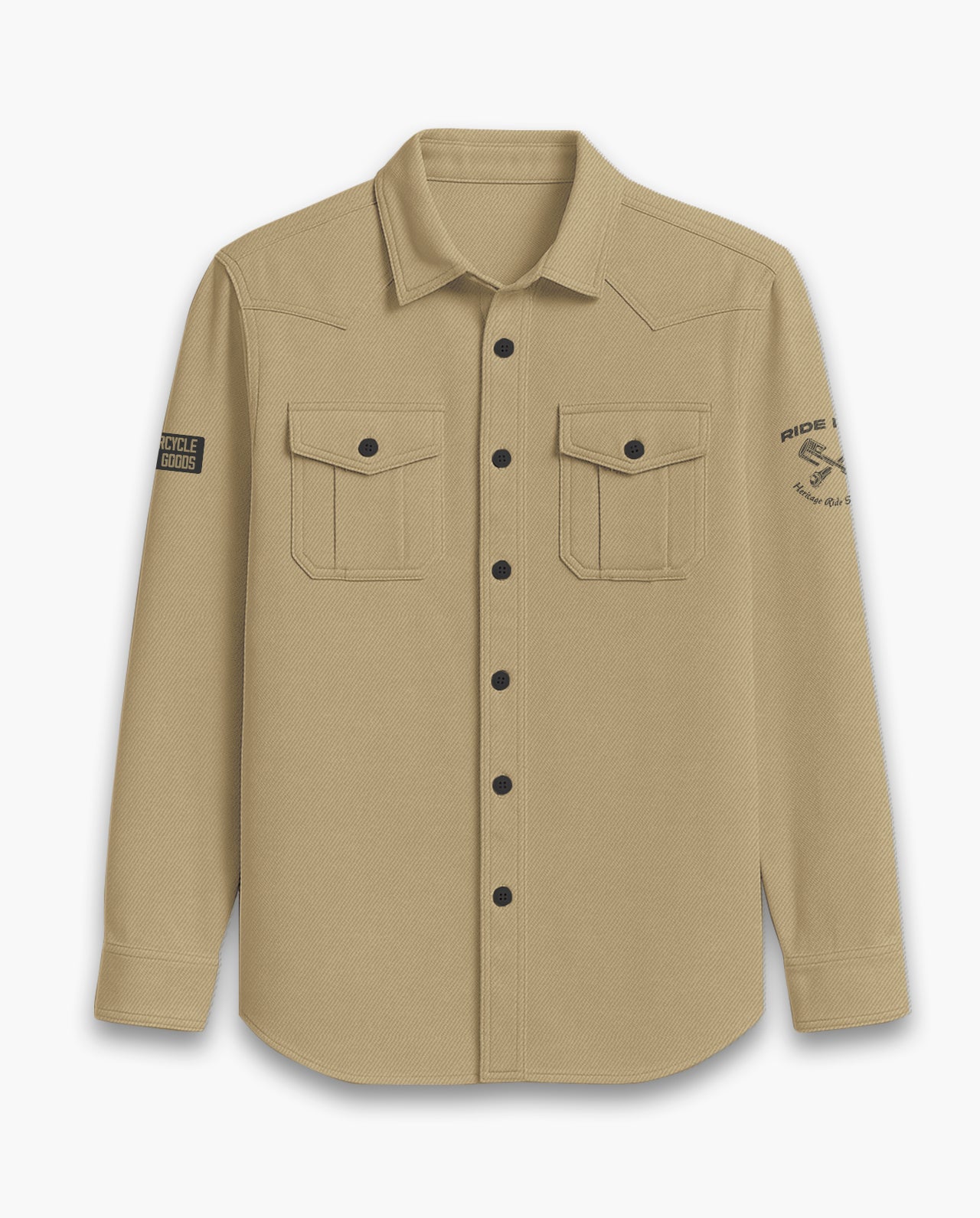 Deployed Motorcycles Cargo Shirt