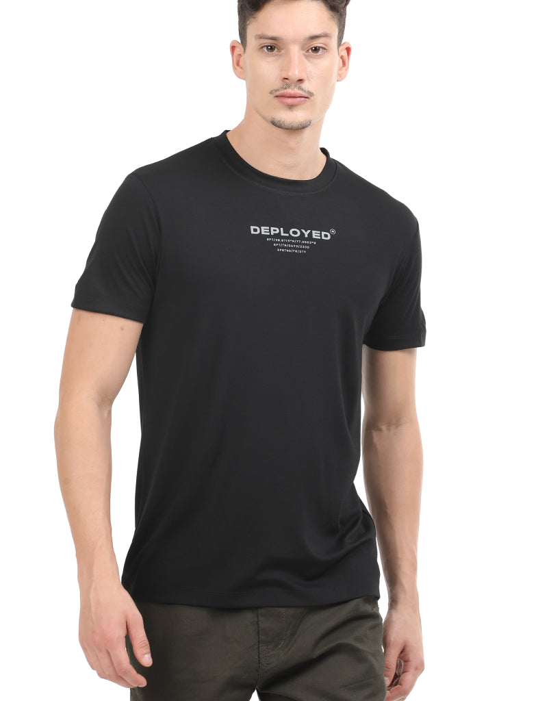 Deployed On Duty Signature LuxeSoft Tencel T-Shirt