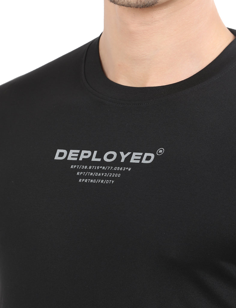 Deployed On Duty Signature LuxeSoft Tencel T-Shirt