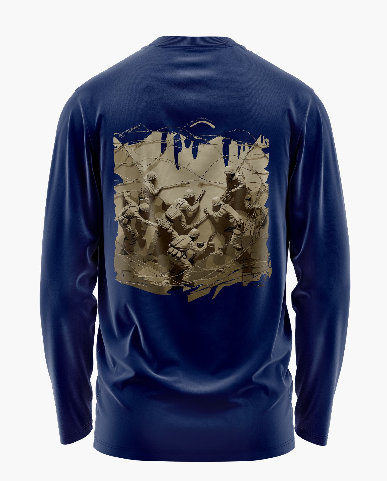 Divide Signature Luxesoft Cotton Full Sleeve T-Shirt