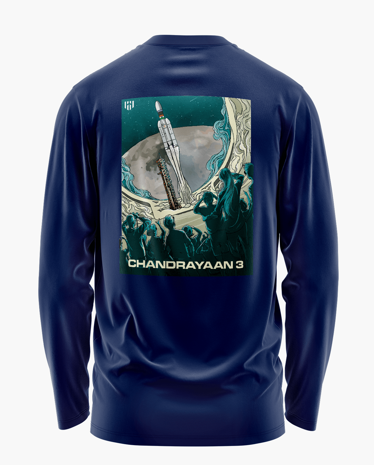 MILESTONE CHANDRAYAAN-3 Full Sleeve T-Shirt - Aero Armour