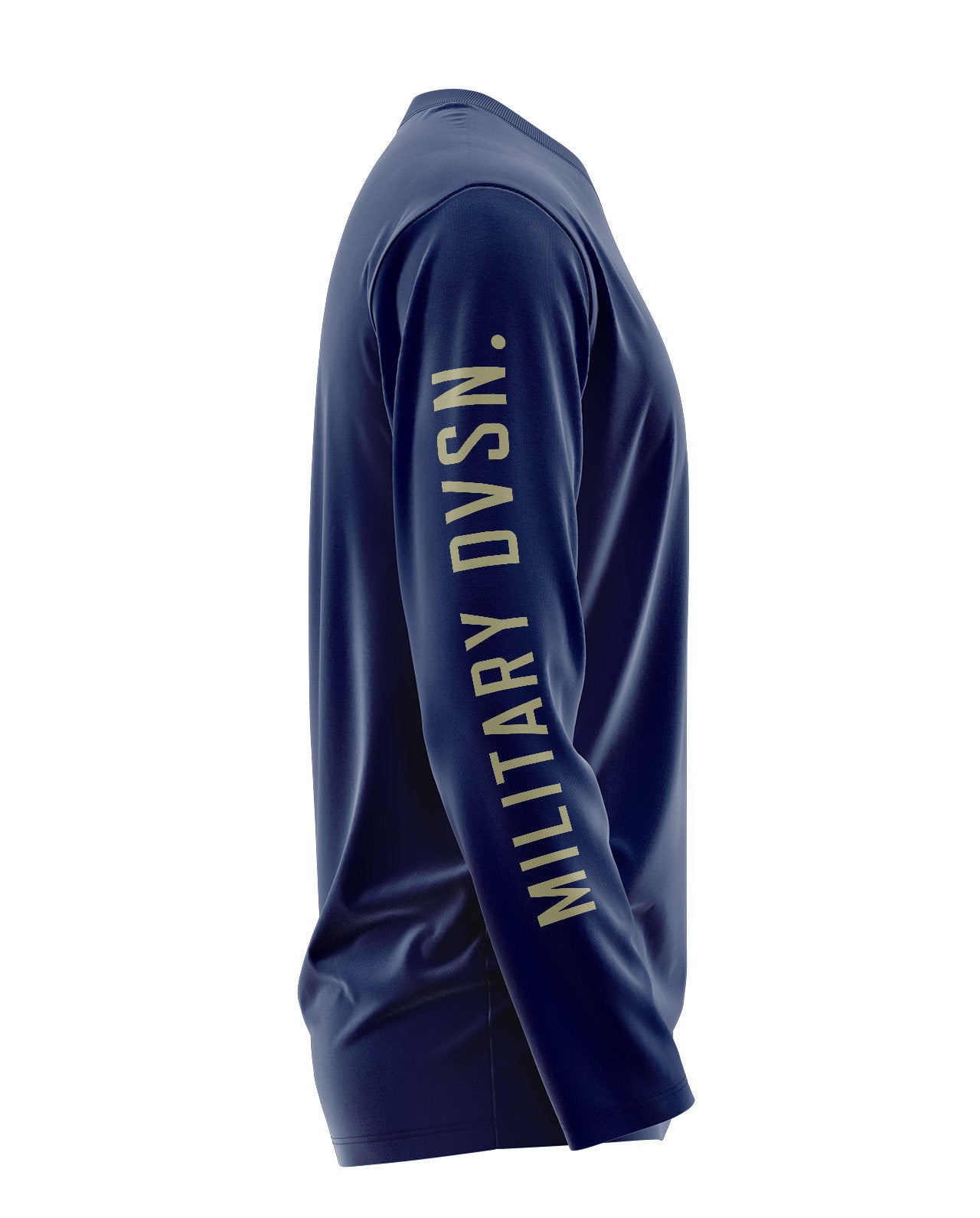 Deployed Military Division Signature Luxesoft Cotton Full Sleeve T-Shirt