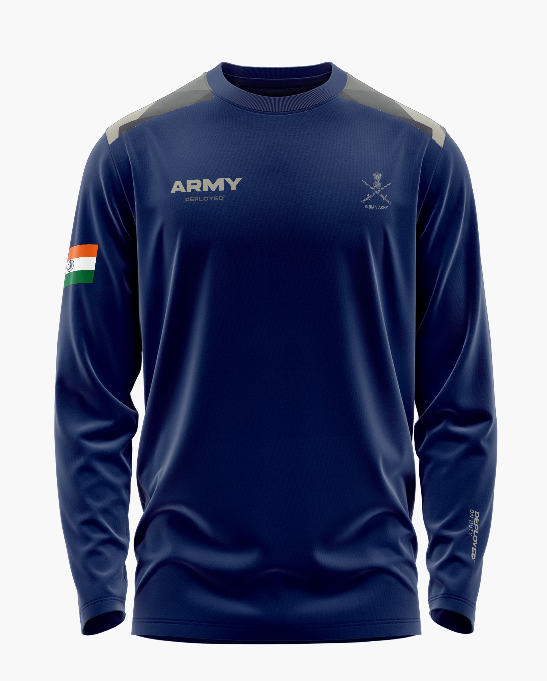 Sr-021-Camo Signature Luxesoft Cotton Full Sleeve T-Shirt - CS