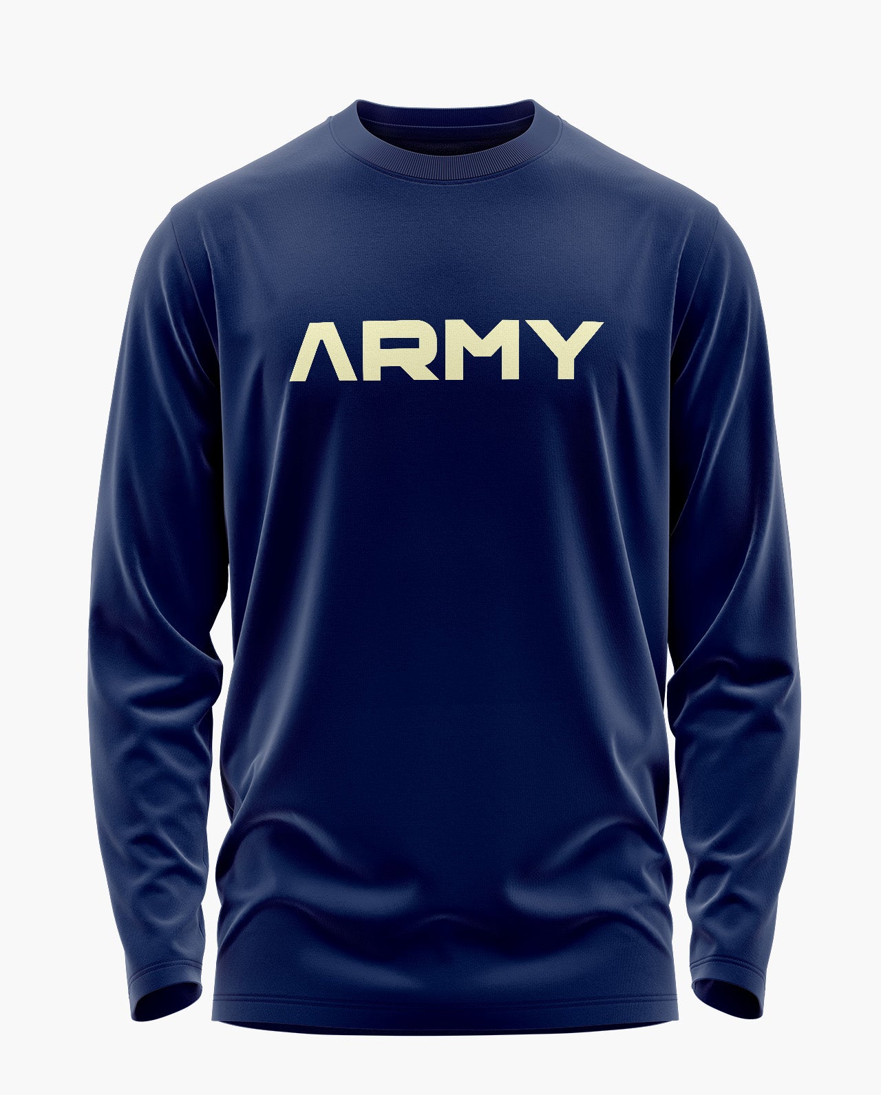 Army Pride Signature Luxesoft Cotton Full Sleeve T-Shirt